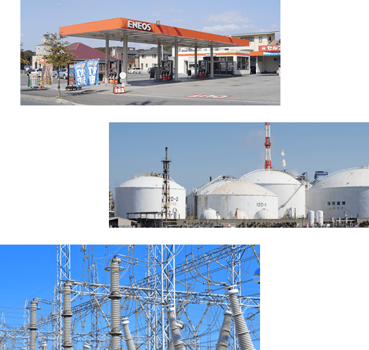 石油製品・LPガス・電力